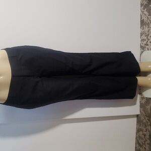 Banana Republic Martin-Fit Black Lightweight Wool Trouser Pants Size 10